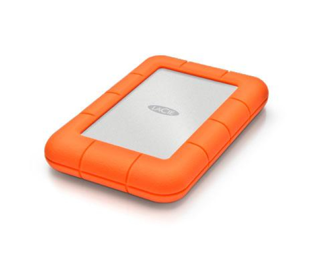 LaCie Rugged Mini 1TB USB 3.2 Gen. 1 Pomarańczowo-Szary - 298286 - zdjęcie 2